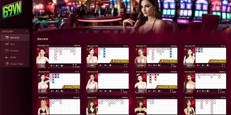 trải nghiệm casino trực tuyến với dealer và bàn chơi hấp dẫn 